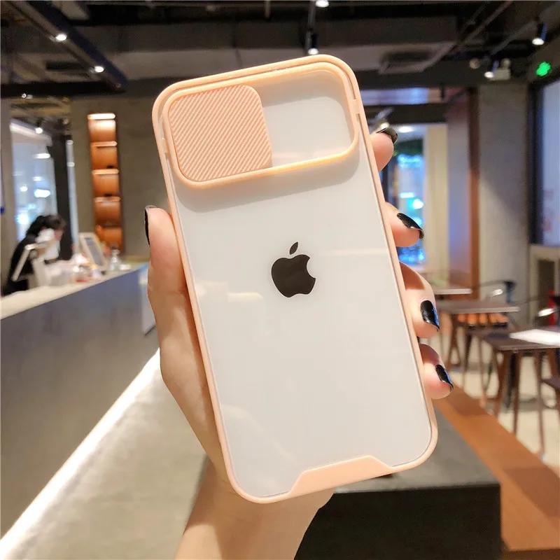 New Style Slide Camera Lens Protection Phone Case for IPhone 12 Mini 11 Pro Max XR XS Max 7 8 Plus X Transparent Soft Back Cover
New Style Slide Camera Lens Protection Phone Case for IPhone 12 Mini 11 Pro Max XR XS Max 7 8 Plus X Transparent Soft Back Cover