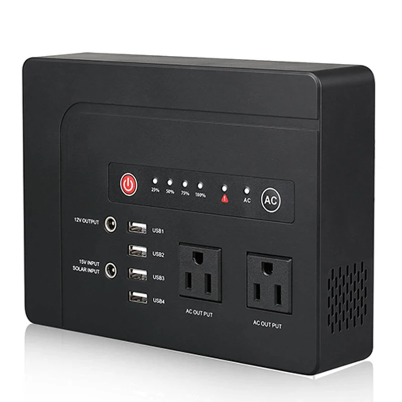 200W Portable Solar Generator Ac Power Supply Energy Storage Power Station with 200watt Power Bank Generador Solar Portatil
200W Portable Solar Generator Ac Power Supply Energy Storage Power Station with 200watt Power Bank Generador Solar Portatil