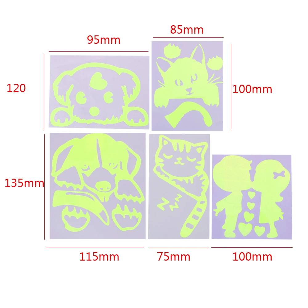 Glow in the Dark Decoration Sticker Fluorescent Luminous Switch Sticker DIY Home Decor Cartoon Glowing Wall Stickers 1pc
Glow in the Dark Decoration Sticker Fluorescent Luminous Switch Sticker DIY Home Decor Cartoon Glowing Wall Stickers 1pc