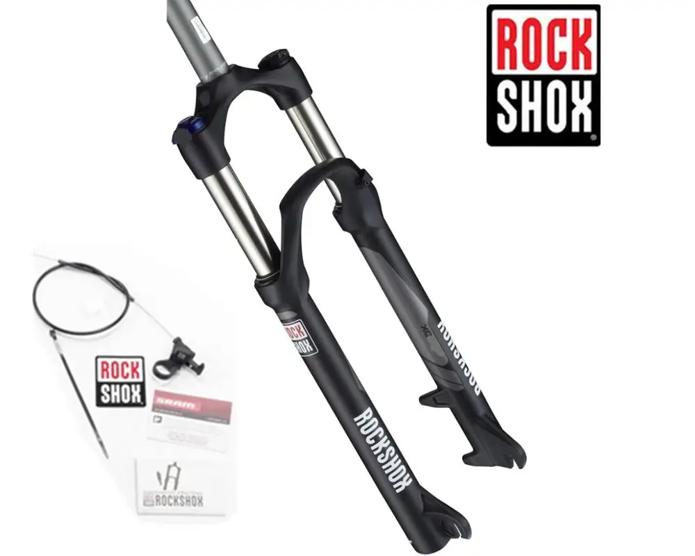Велосипедная вилка SRAM ROCKSHOX XC28 подвеска с дистанционным замком 26 дюймов для
