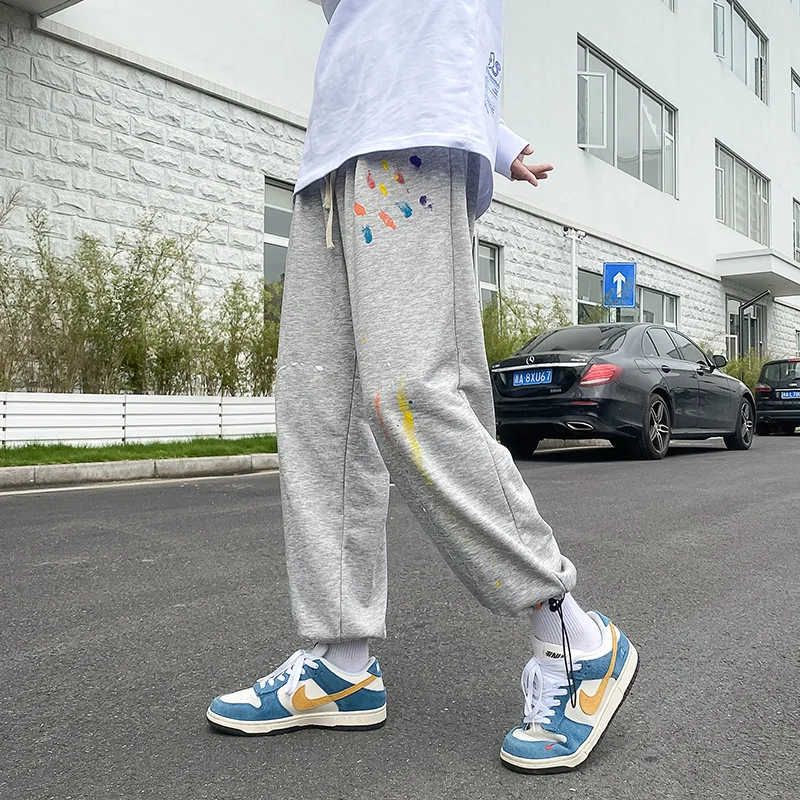 Summer Graffiti Sweatpants Men's Fashion Black Grey Casual Pants Men Streetwear Loose Straight Pants Mens Joggers Track Pants
Summer Graffiti Sweatpants Men's Fashion Black Grey Casual Pants Men Streetwear Loose Straight Pants Mens Joggers Track Pants