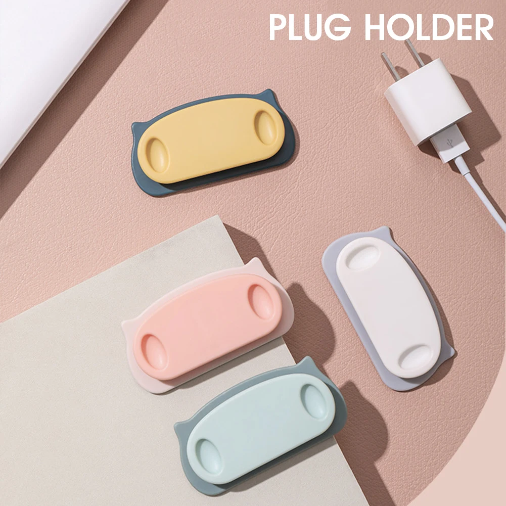 Wall Storage Hook Cute Cable Holder Clip Punch-free Pig Plug Holder Paste-type Data Cable Storage Clip Cable Home Organizer
Wall Storage Hook Cute Cable Holder Clip Punch-free Pig Plug Holder Paste-type Data Cable Storage Clip Cable Home Organizer