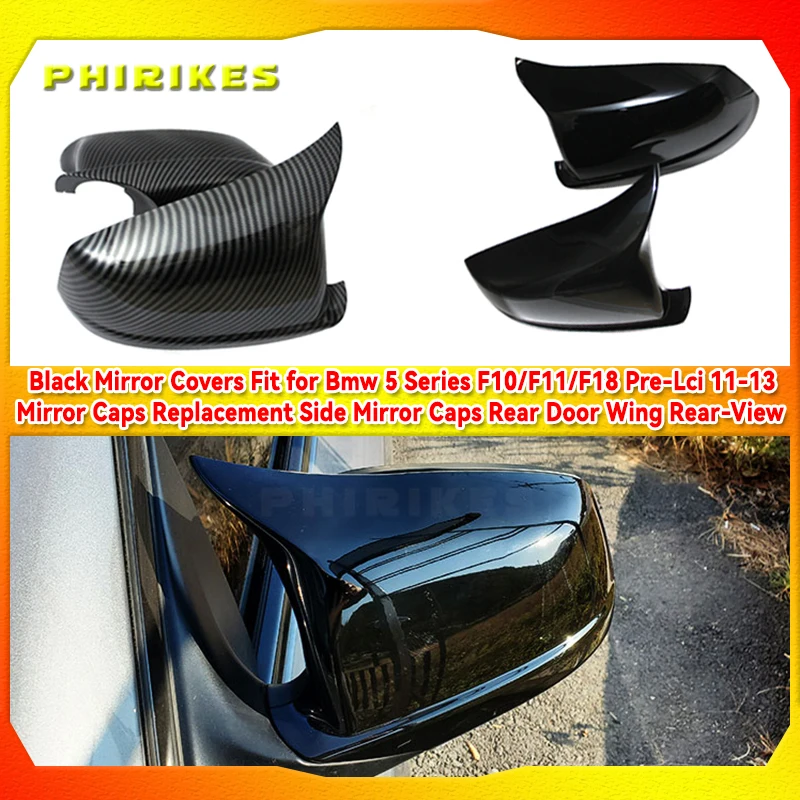 Mirror Covers Fit for Bmw 5 Series F10/F11/F18 Pre-Lci 11-13 Mirror Caps Replacement Side Mirror Caps Rear Door Wing Rear-View
Mirror Covers Fit for Bmw 5 Series F10/F11/F18 Pre-Lci 11-13 Mirror Caps Replacement Side Mirror Caps Rear Door Wing Rear-View
