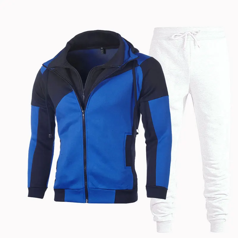 Costuras de moda impresión de otoño e invierno ropa deportiva casual traje de hombre pantalones con capucha ropa deportiva suéte
Costuras de moda impresión de otoño e invierno ropa deportiva casual traje de hombre pantalones con capucha ropa deportiva suéte