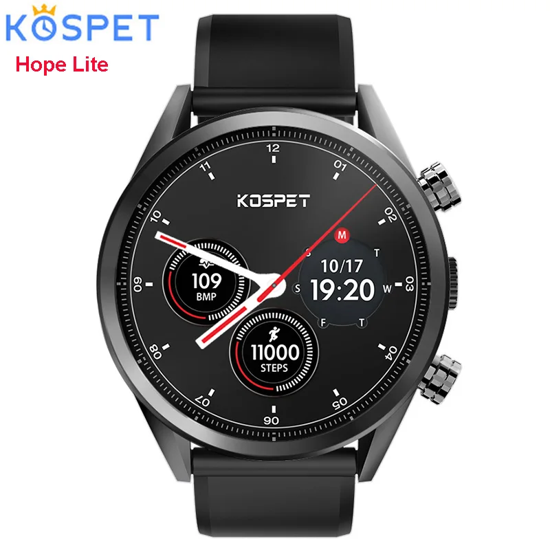 KOSPET Hope Lite 1 ГБ 16 Android7.1.1 Dual 4G 39 "AMOLED Smartwatch мужские wifi 8.0MP IP67 водонепроницаемые MTK6739
