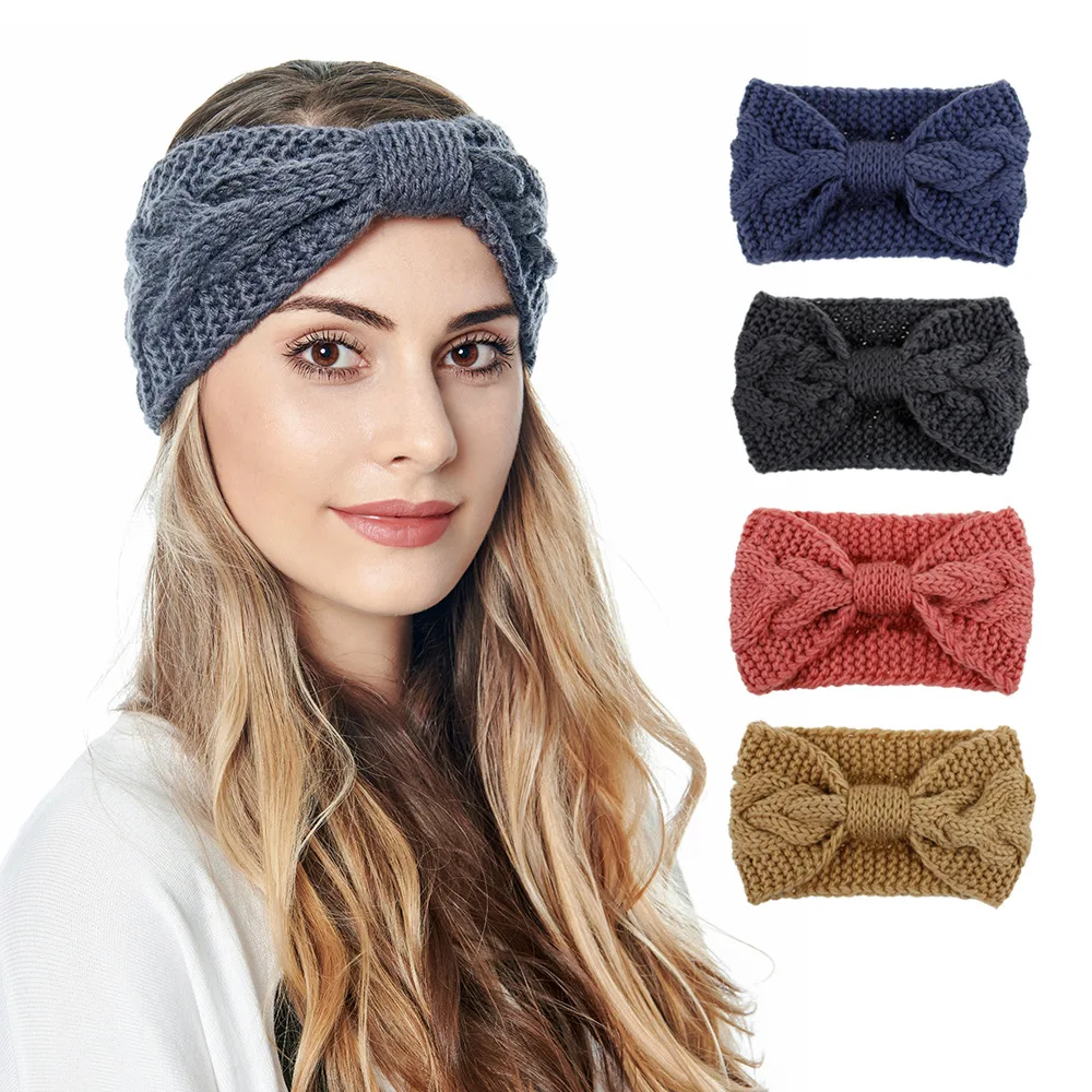 Fashion Knitted Headband Women Winter Warm Knitting Headband Ear Protection Headband Wide Side Hair Accessories
Fashion Knitted Headband Women Winter Warm Knitting Headband Ear Protection Headband Wide Side Hair Accessories