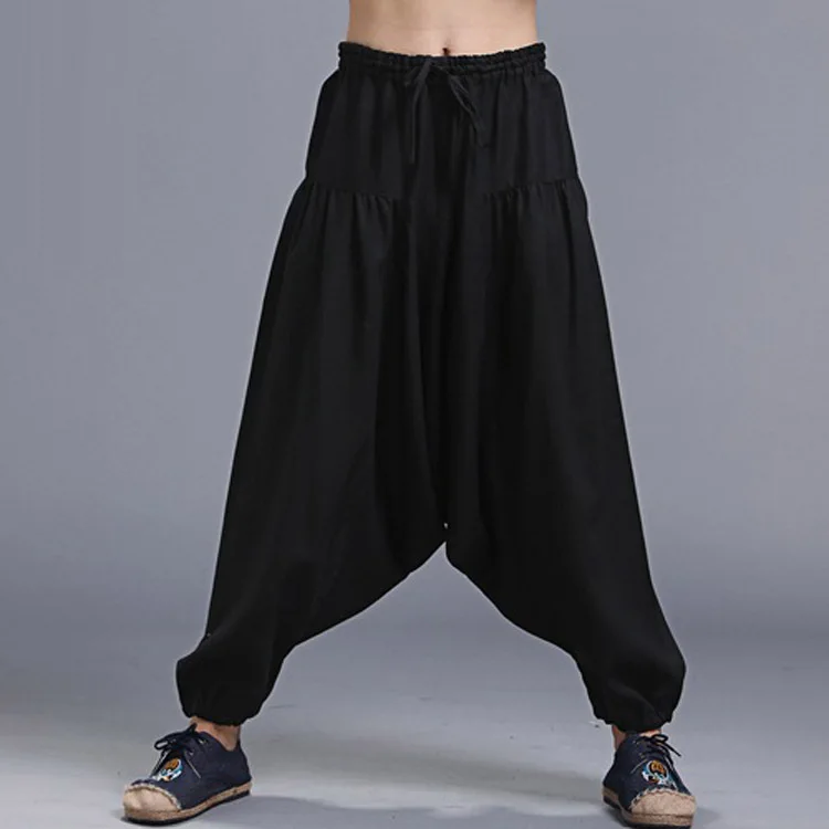 Spring Men Nepal Yoga Pant Linen Loose Harem Crotch Pant Running Jogging Fitness Workout Leisure Trouser Sweatpant Sportswear
Spring Men Nepal Yoga Pant Linen Loose Harem Crotch Pant Running Jogging Fitness Workout Leisure Trouser Sweatpant Sportswear