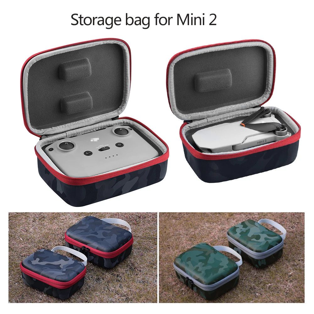 Handbag for Mavic Mini 2 Drone Storage Bag Protection Portable Camouflage Pattern Carrying Case Shockproof Waterproof Accessory
Handbag for Mavic Mini 2 Drone Storage Bag Protection Portable Camouflage Pattern Carrying Case Shockproof Waterproof Accessory
