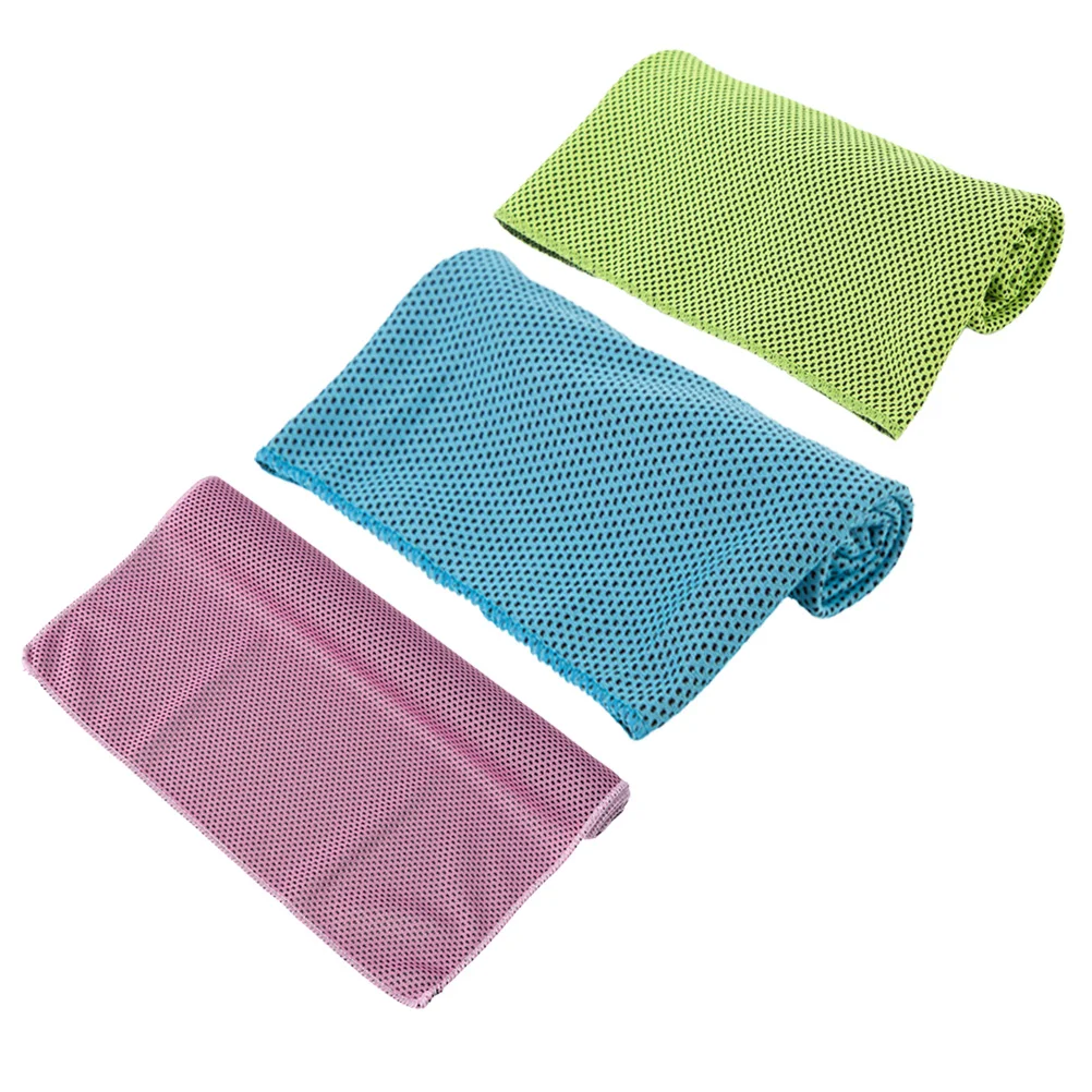 3Pcs Towel Rapid Cooling Ice Face Towel Quick-Dry Beach Towels for Yoga 
3Pcs Towel Rapid Cooling Ice Face Towel Quick-Dry Beach Towels for Yoga