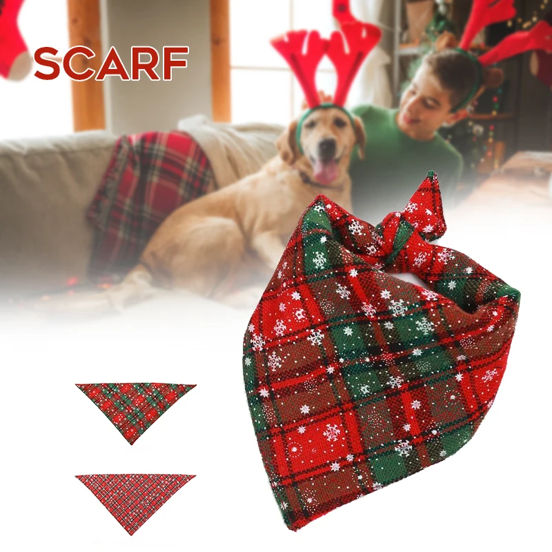 1/2pcs Christmas Dog Bandana Collar Classic Stripe Pet Neck Dress Scarf Christmas Supply
1/2pcs Christmas Dog Bandana Collar Classic Stripe Pet Neck Dress Scarf Christmas Supply