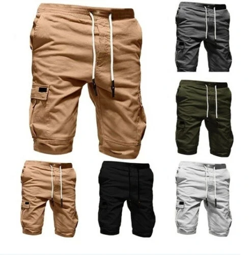 Hot Men Shorts Casual Jogger Shorts Pokects Solid Elastic Sports Cargo Military Combat Workout Gym Summer Mens Trousers New
Hot Men Shorts Casual Jogger Shorts Pokects Solid Elastic Sports Cargo Military Combat Workout Gym Summer Mens Trousers New
