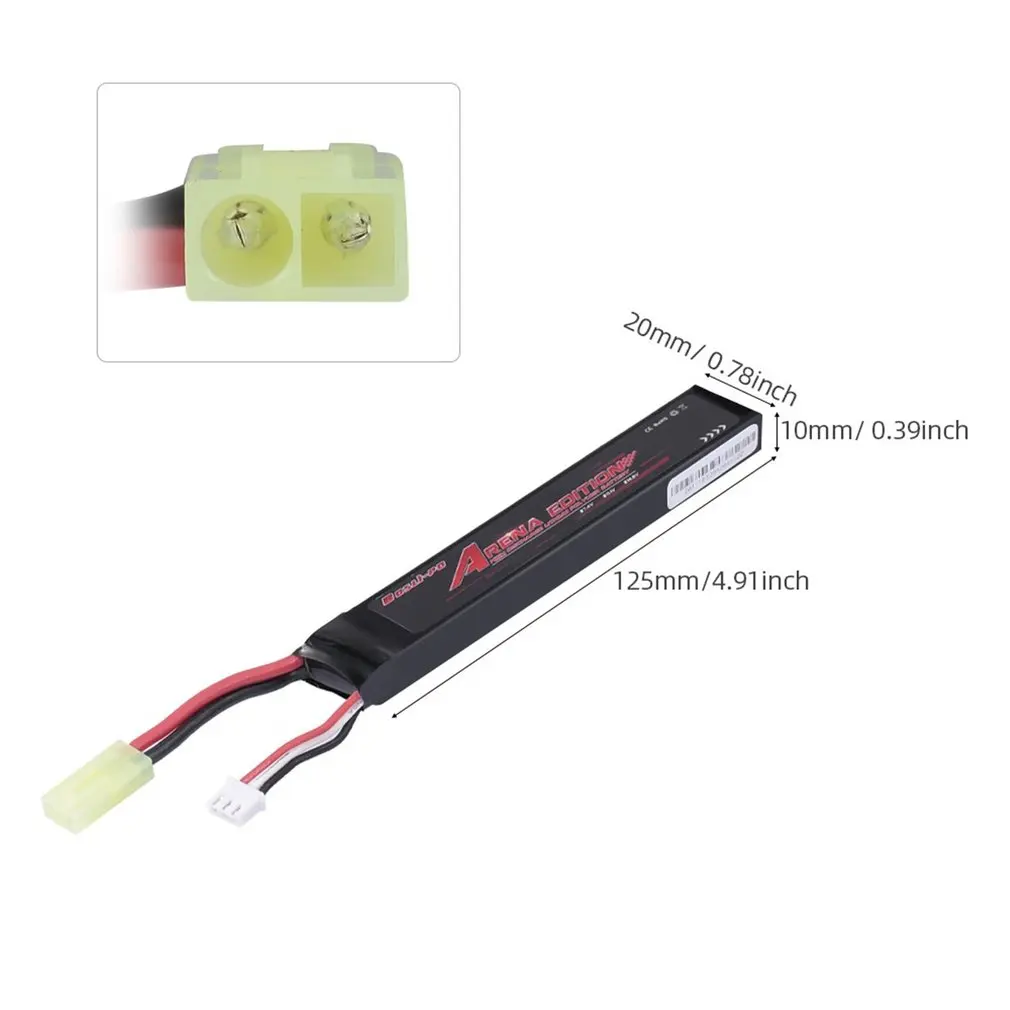 Model Battery Tactical Version 7.4V 1000Mah Water Gun Battery (Odiya Miyato) 1000Mah Lipo Battery Rm12087
Model Battery Tactical Version 7.4V 1000Mah Water Gun Battery (Odiya Miyato) 1000Mah Lipo Battery Rm12087
