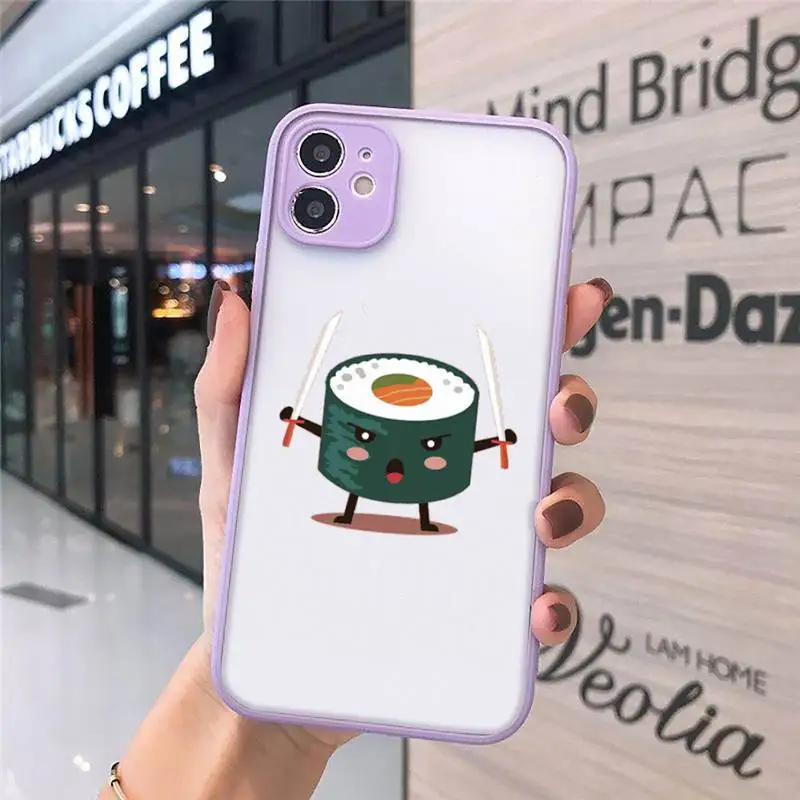 Japanese sushi food Phone Cases matte transparent For iphone 7 8 11 12 plus mini x xs xr pro max cover
Japanese sushi food Phone Cases matte transparent For iphone 7 8 11 12 plus mini x xs xr pro max cover