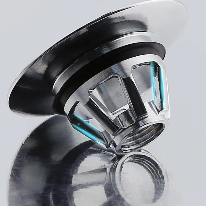 Ktichen Wash Basin Drain Strainer Sink Drain Stopper Stainless Steel Bounce Core Push Type Inner Diameter 33.6mm/1.32in
Ktichen Wash Basin Drain Strainer Sink Drain Stopper Stainless Steel Bounce Core Push Type Inner Diameter 33.6mm/1.32in