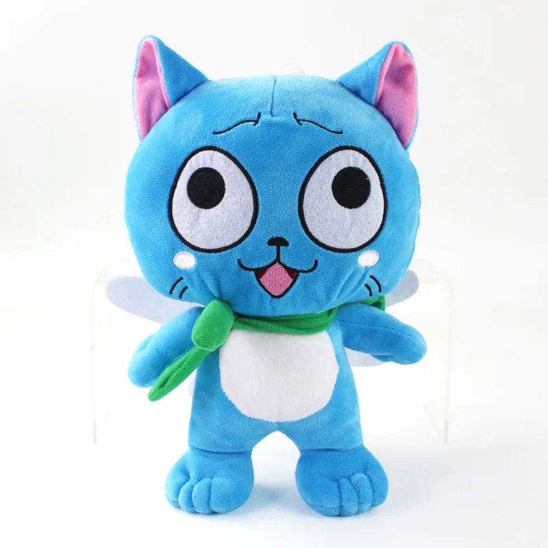 Japanese Cartoon Anime Fairy Tail Happy Plush Toys Kawaii Blue Happy with Fish Soft Stuffed Dolls For Children Brithday Gifts
Japanese Cartoon Anime Fairy Tail Happy Plush Toys Kawaii Blue Happy with Fish Soft Stuffed Dolls For Children Brithday Gifts