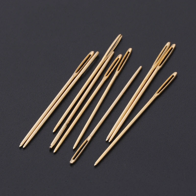 10 PCS Golden Embroidery Fabric Cross Stitch Cloth Needles Size 22# 24# 26# 28# l29k
10 PCS Golden Embroidery Fabric Cross Stitch Cloth Needles Size 22# 24# 26# 28# l29k