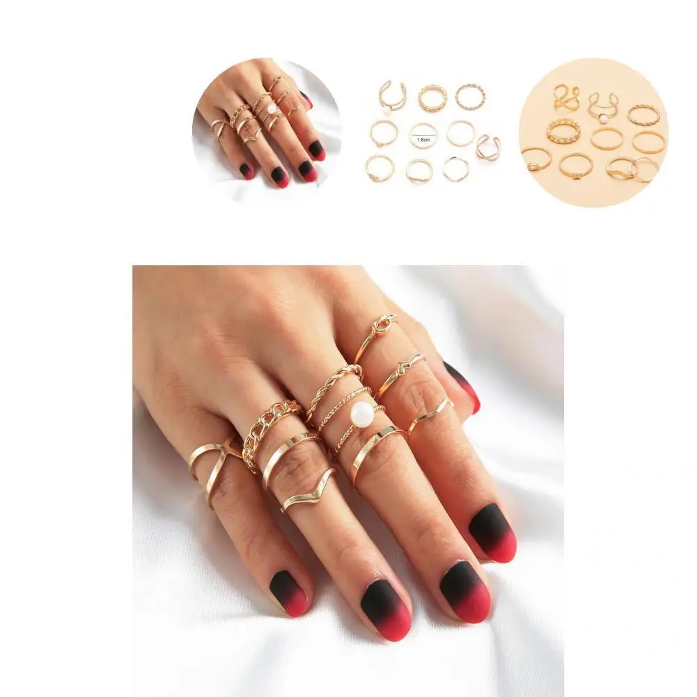 Stylish Rings Heart Elegant Vintage Electroplated Rings Knuckle Rings Chic Rings 10Pcs
Stylish Rings Heart Elegant Vintage Electroplated Rings Knuckle Rings Chic Rings 10Pcs