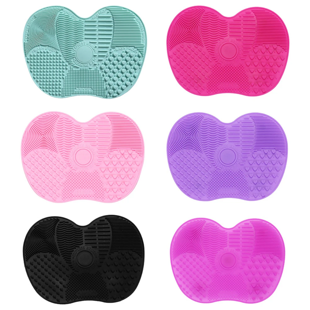 1Pcs Silicone Makeup Brush Cleaner Pad Make Up Washing Brush Gel Cleaning Mat Hand Tool Foundation Makeup Brush Scrubber Board 
1Pcs Silicone Makeup Brush Cleaner Pad Make Up Washing Brush Gel Cleaning Mat Hand Tool Foundation Makeup Brush Scrubber Board
