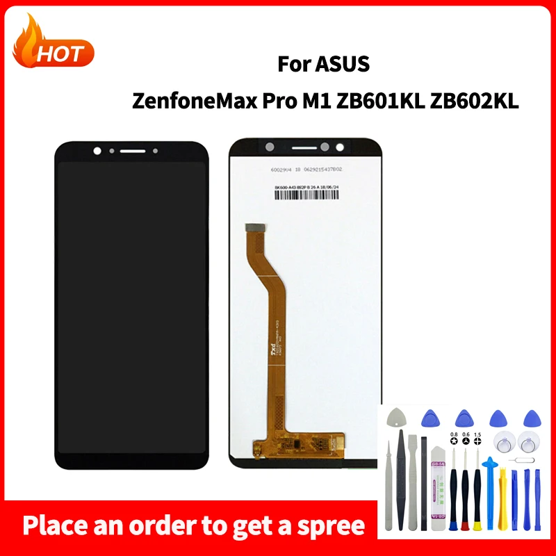 LCD For Asus Zenfone Max Pro M1 ZB601KL ZB602KL LCD Display Touch Screen Digitizer Assembly For Asus Zenfone Screen
LCD For Asus Zenfone Max Pro M1 ZB601KL ZB602KL LCD Display Touch Screen Digitizer Assembly For Asus Zenfone Screen