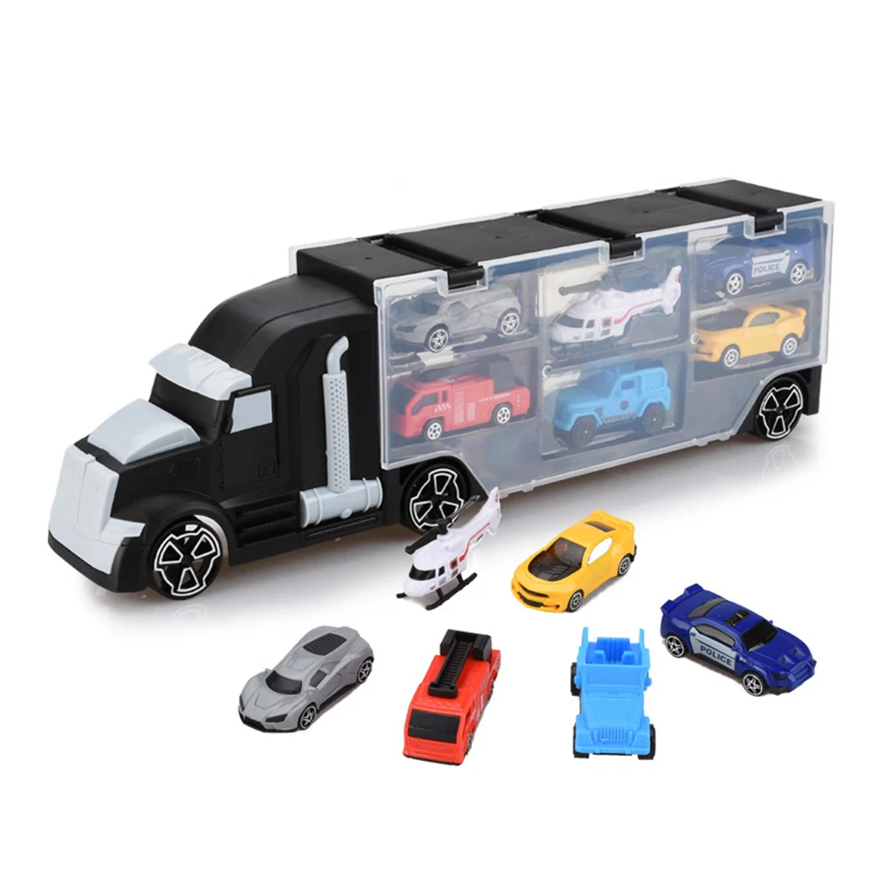 Large Container Truck Car With 6Pcs Different Advanced Cars Toy Military Farm Container Construction Fire Truck Kid Trailer Toys
Large Container Truck Car With 6Pcs Different Advanced Cars Toy Military Farm Container Construction Fire Truck Kid Trailer Toys