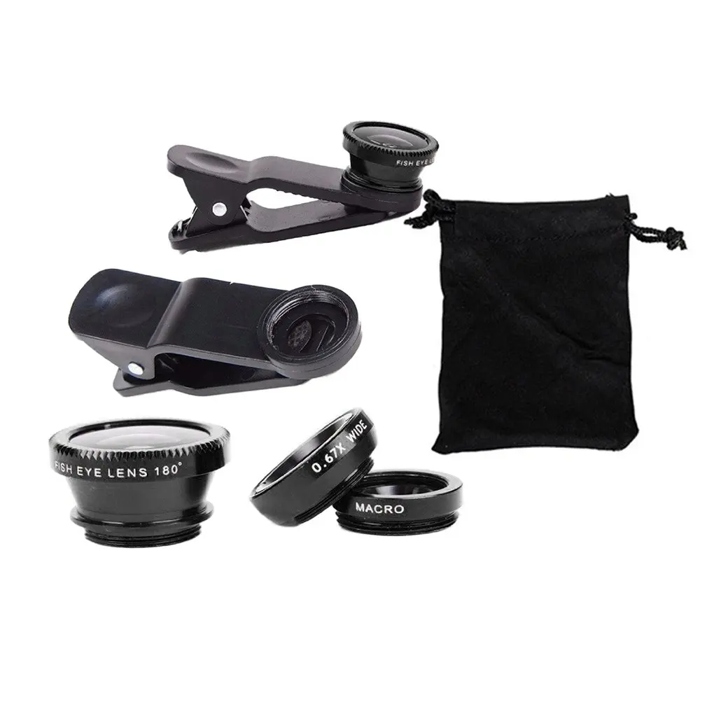360 Degree Rotate Shark Tail Shaped Clip Photo Camera Lens Kits Universal 180 Degree Fish Lens 0.65X Wide Angle 10X Macro Lens
360 Degree Rotate Shark Tail Shaped Clip Photo Camera Lens Kits Universal 180 Degree Fish Lens 0.65X Wide Angle 10X Macro Lens