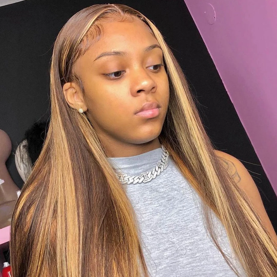 Highlight Wig Human Hair Lace Frontal Wigs For Women Human Hair Brazilian 30 32 Inch T Part Lace Ombre Straight Lace Front Wig
Highlight Wig Human Hair Lace Frontal Wigs For Women Human Hair Brazilian 30 32 Inch T Part Lace Ombre Straight Lace Front Wig