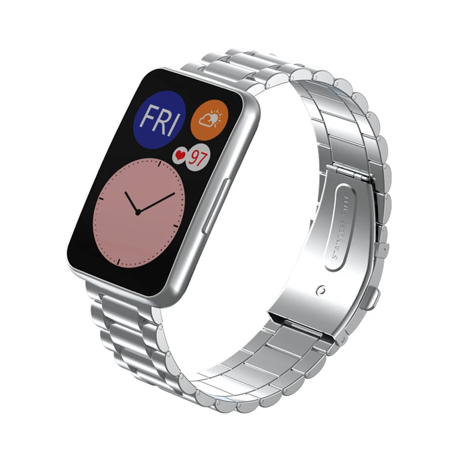 Stainless Steel Metal Watch Band For Huawei Watch Fit Strap Bracelet for huawei fit Smart Watch Strap for huawei fit Band 2020
Stainless Steel Metal Watch Band For Huawei Watch Fit Strap Bracelet for huawei fit Smart Watch Strap for huawei fit Band 2020