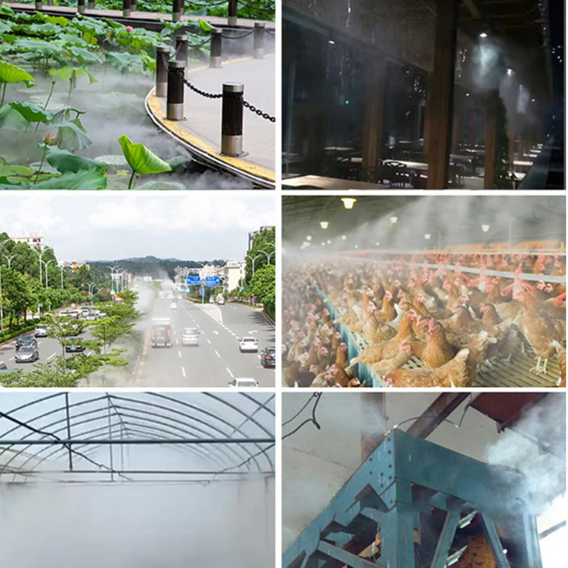 High Pressure Atomization Pump Cold Fog Workshop Humidification Garden Landscape Landscaping Spray Equipment Artificial Fog Host
High Pressure Atomization Pump Cold Fog Workshop Humidification Garden Landscape Landscaping Spray Equipment Artificial Fog Host