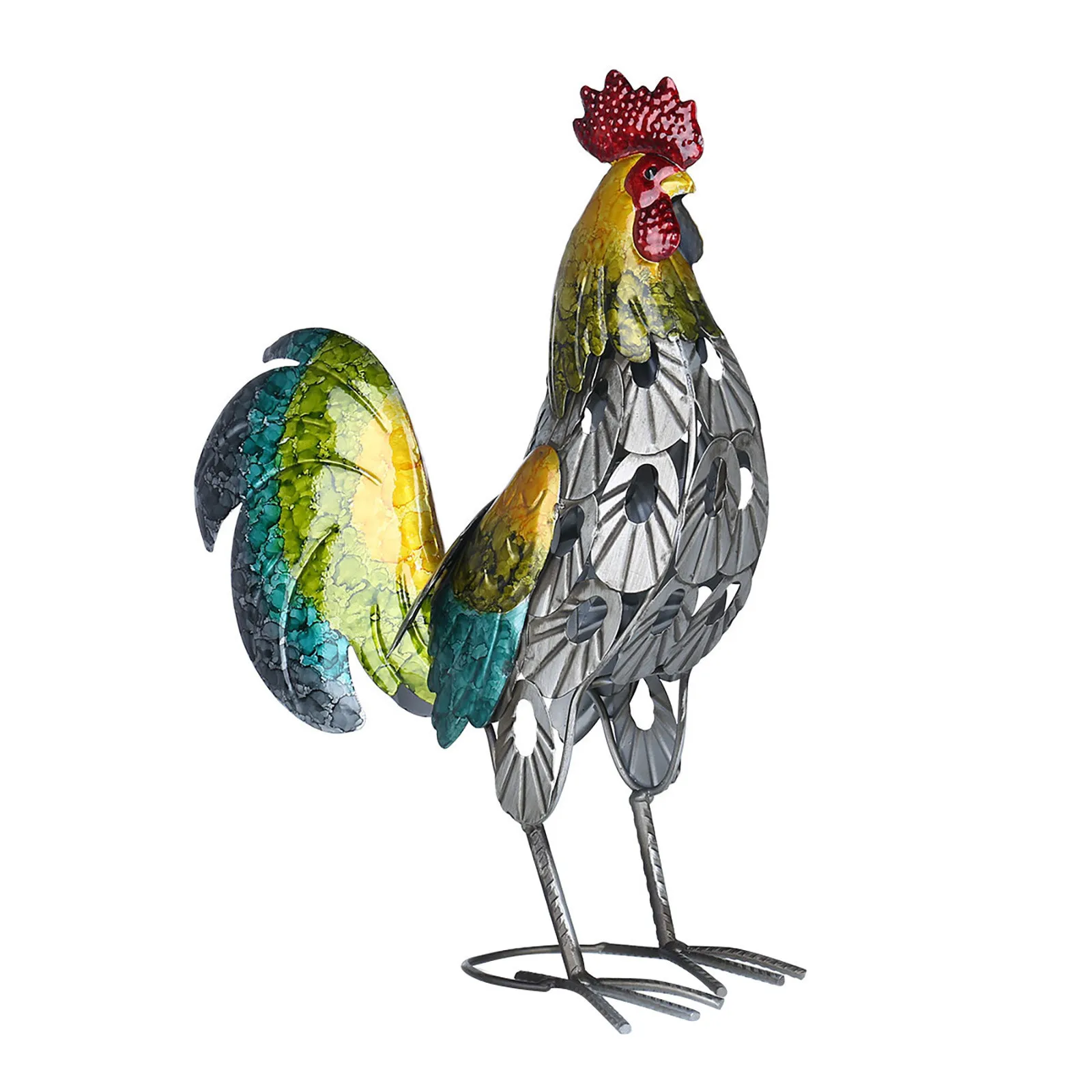 Metal Sculpture Carved Iron Rooster Home Furnishing Artwork Craft Gifts Garden decoration Sculptures decoracion jardin 
Metal Sculpture Carved Iron Rooster Home Furnishing Artwork Craft Gifts Garden decoration Sculptures decoracion jardin