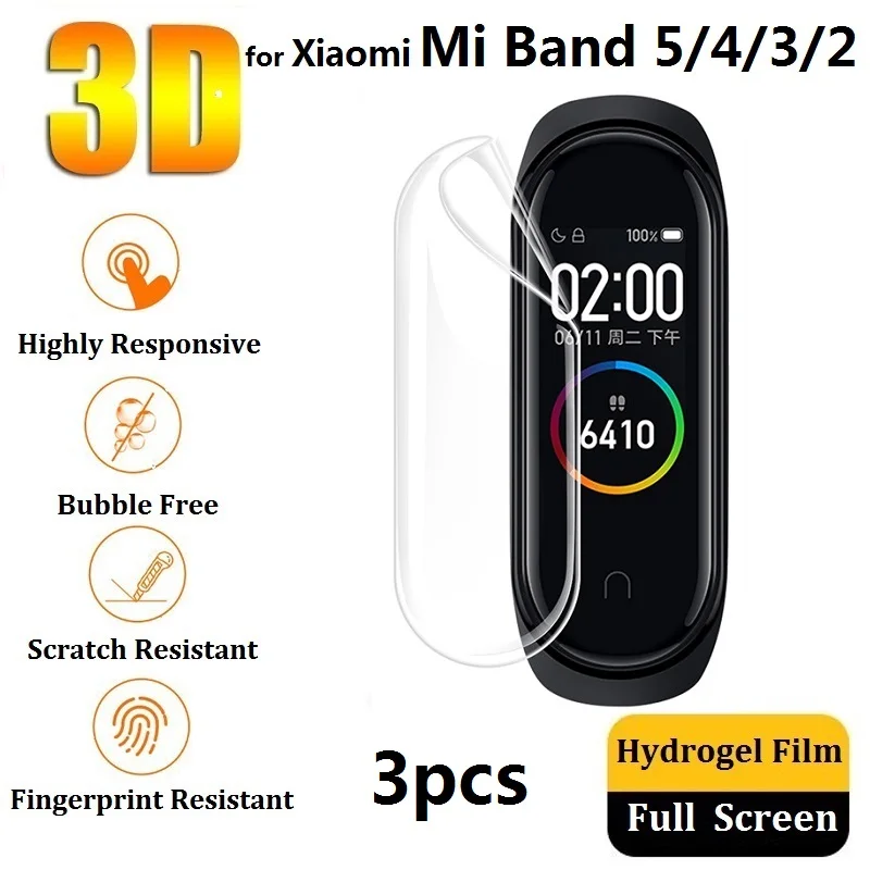 3d Защитная пленка для экрана для Xiaomi Mi Band 5 4 3 2 (не стекло) Гидрогелевая Защитная пленка 
3d Защитная пленка для экрана для Xiaomi Mi Band 5 4 3 2 (не стекло) Гидрогелевая Защитная пленка