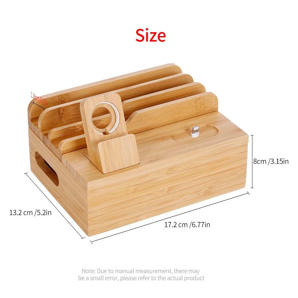 3-in-1 Bamboo Desktop Storage Bracket Mobile Phone Tablet Charging Station for Phone iPad Apple Watch Airpods
3-in-1 Bamboo Desktop Storage Bracket Mobile Phone Tablet Charging Station for Phone iPad Apple Watch Airpods