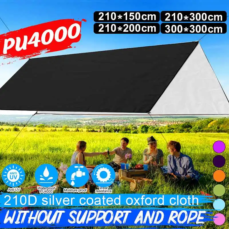 Waterproof Sun Shelter Sunshade Protection Outdoor Canopy Garden Patio Pool Shade Sail Awning Camping Picnic Tent
Waterproof Sun Shelter Sunshade Protection Outdoor Canopy Garden Patio Pool Shade Sail Awning Camping Picnic Tent