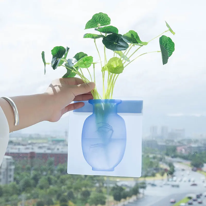 2 PcsWall Hanging Silicone Floret Bottle Additive Sticky Vase Easy Removable Fridge Glass Wall Indoor Drilling-Free Wall-Mounted
2 PcsWall Hanging Silicone Floret Bottle Additive Sticky Vase Easy Removable Fridge Glass Wall Indoor Drilling-Free Wall-Mounted