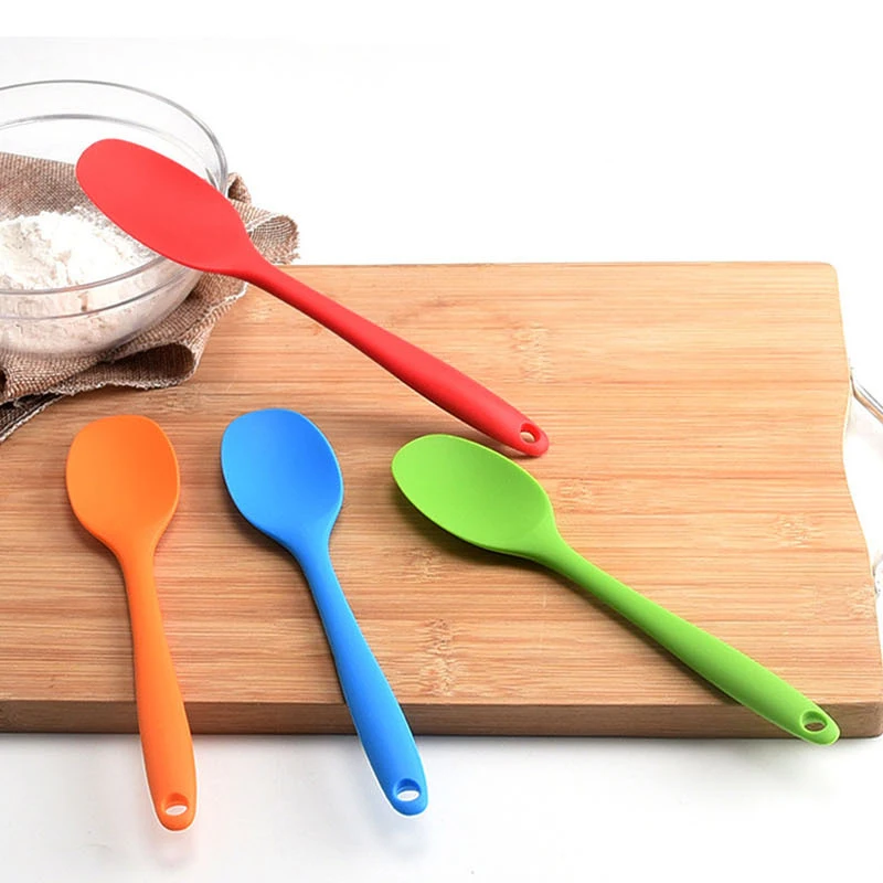 Large Cake Butter Spatula Silicone Spoon Mixing Long-handled Cooking Utensils Tableware cooking Soup Spoons Mixer Kitchen Tools
Large Cake Butter Spatula Silicone Spoon Mixing Long-handled Cooking Utensils Tableware cooking Soup Spoons Mixer Kitchen Tools