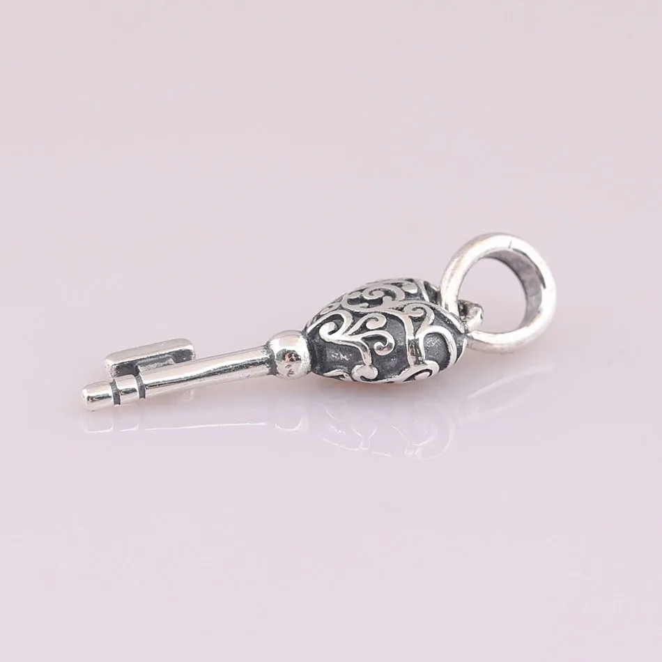 Authentic S925 Silver Vintage Regal Key Necklace Pendant Charm for Women Bracelet Bangle DIY Jewelry
Authentic S925 Silver Vintage Regal Key Necklace Pendant Charm for Women Bracelet Bangle DIY Jewelry