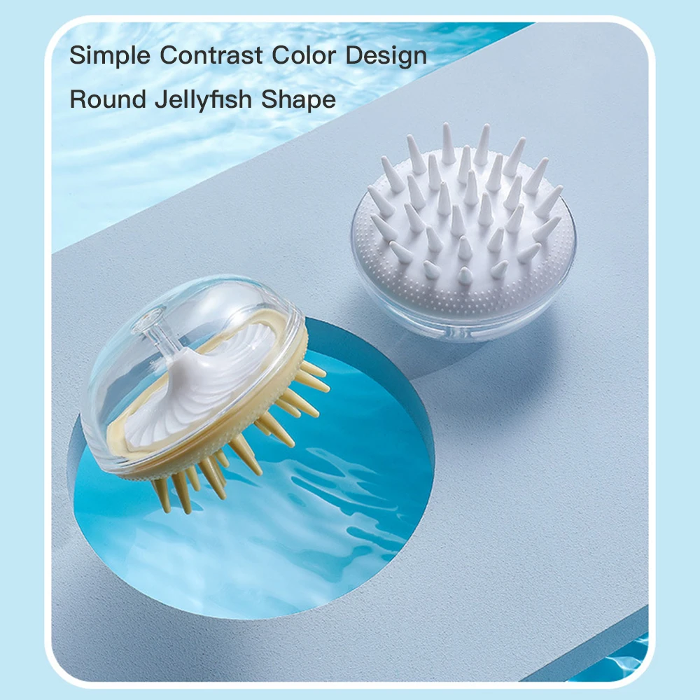 Round Jellyfish Shape Head Wash Brush Massage Shampoo Brush Wet and Dry Head Scalp Cleaning Shampoo Comb Wholesale Dropshipping
Round Jellyfish Shape Head Wash Brush Massage Shampoo Brush Wet and Dry Head Scalp Cleaning Shampoo Comb Wholesale Dropshipping