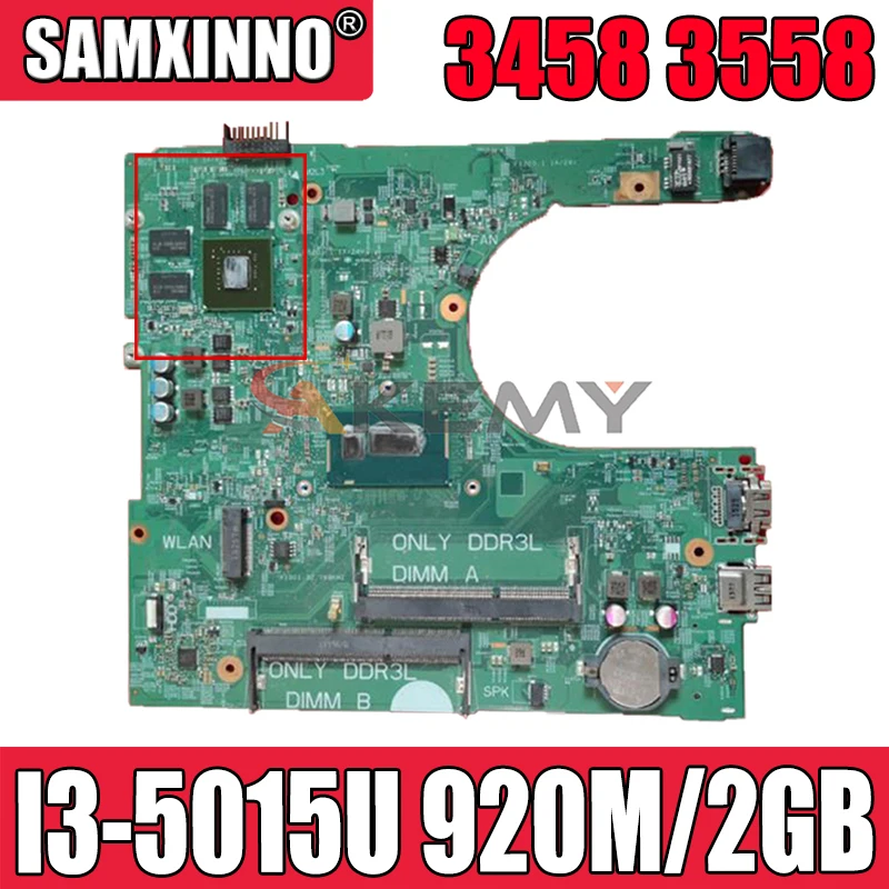 Новый бренд для Dell Inspiron 3458 3558 Материнская плата ноутбука I3-5015U 920 м/2 ГБ 14216-1 ПРБ: 1XVKN CN-0DTMMV DTMMV материнская плата 100% тест
Новый бренд для Dell Inspiron 3458 3558 Материнская плата ноутбука I3-5015U 920 м/2 ГБ 14216-1 ПРБ: 1XVKN CN-0DTMMV DTMMV материнская плата 100% тест