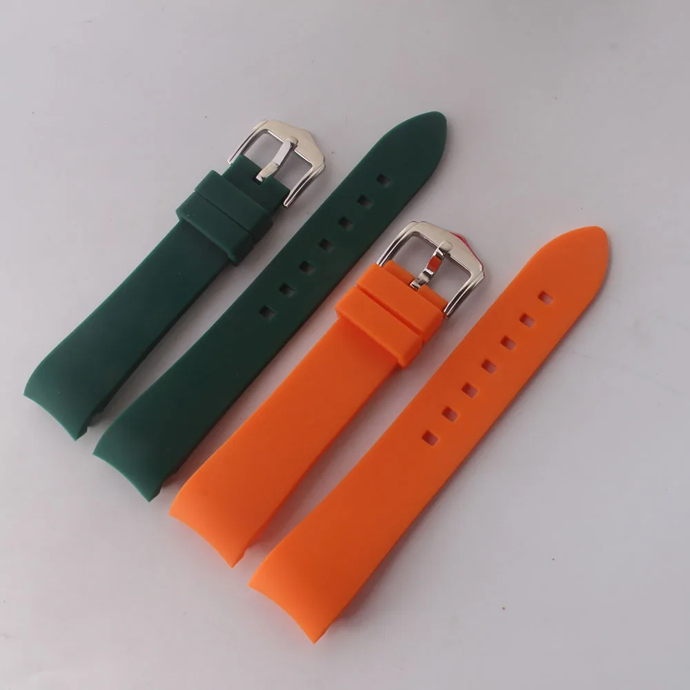 High Quality Watchbands Curved end fit brand Watch Wristband Mens Accessories replacement strap 18 20 22mm for sport watch green
High Quality Watchbands Curved end fit brand Watch Wristband Mens Accessories replacement strap 18 20 22mm for sport watch green