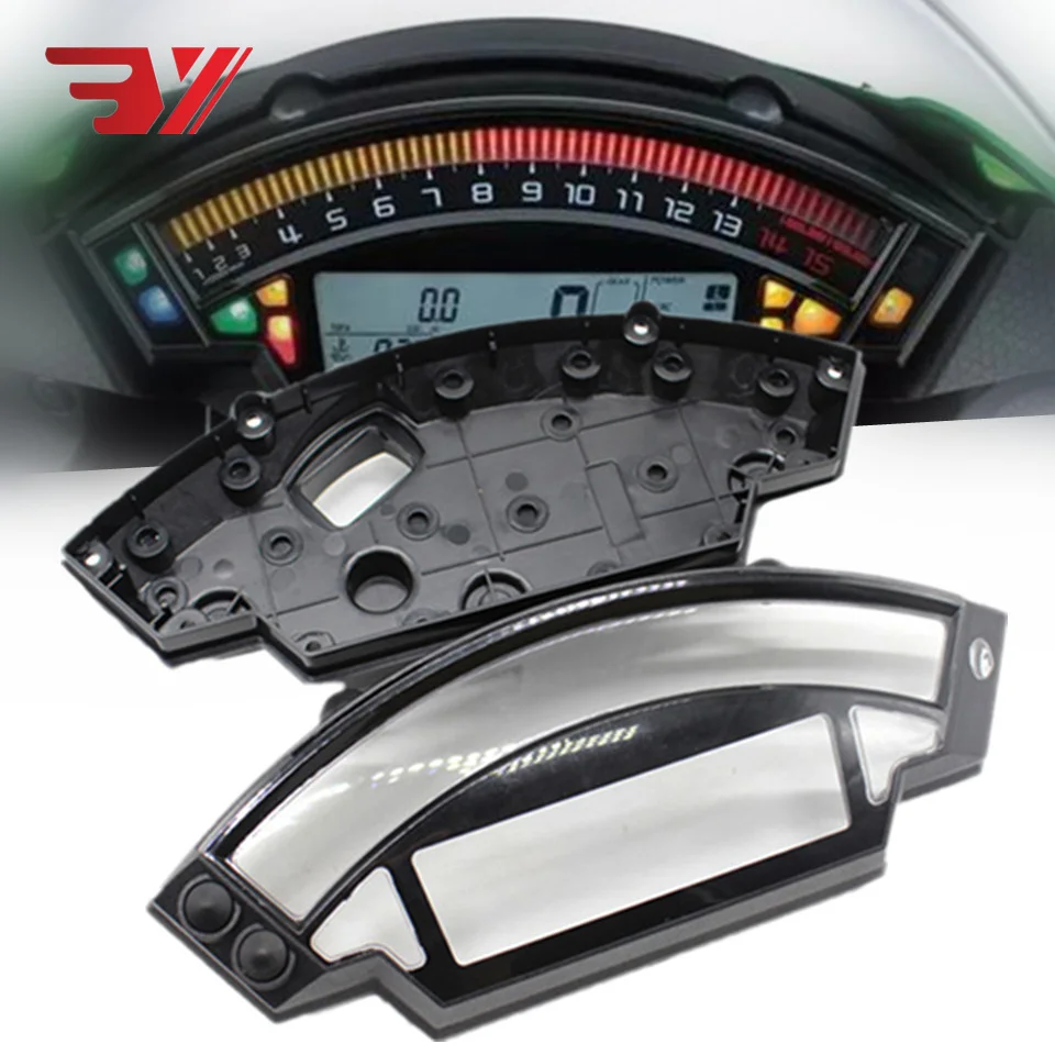 Motorcycle for Kawasaki ZX-10 ZX10R 2011-2014 Instrument Meter Cover Speedometer Case Odometer Gauge Tachometer Housing
Motorcycle for Kawasaki ZX-10 ZX10R 2011-2014 Instrument Meter Cover Speedometer Case Odometer Gauge Tachometer Housing