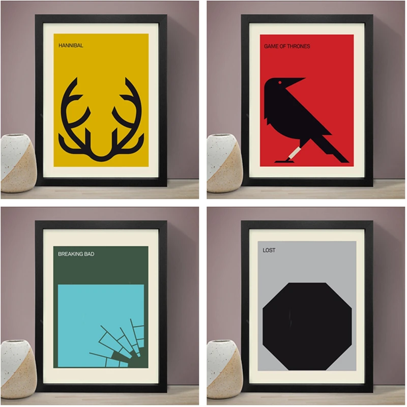 TV Series Retro Posters and Prints Nordic Minimalism Abstract Antlers Paper Clips Canvas Paintings Home Decor Living Room
TV Series Retro Posters and Prints Nordic Minimalism Abstract Antlers Paper Clips Canvas Paintings Home Decor Living Room
