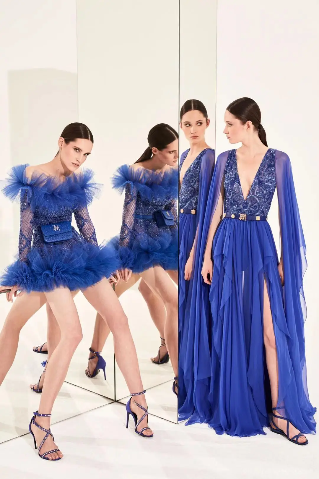 Long sleeve V-Neck sexy Women Blue Mesh dress Patchwork Floor-Length Asymmetrical Elegant women vacation party vestidos
Long sleeve V-Neck sexy Women Blue Mesh dress Patchwork Floor-Length Asymmetrical Elegant women vacation party vestidos