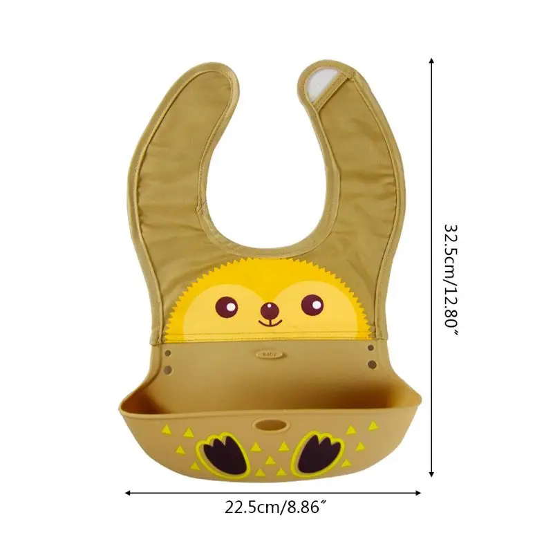 Portable Baby Bibs Adjustable Silicone Food Catcher Pocket Cartoon Pattern Waterproof Feeding Saliva Towel
Portable Baby Bibs Adjustable Silicone Food Catcher Pocket Cartoon Pattern Waterproof Feeding Saliva Towel