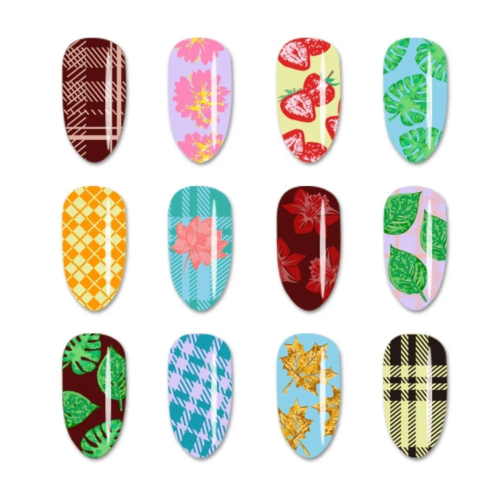 6*12cm Nail Stamper BeautyBigBang Rectangle Overprint Flower Leaf Nature Geometry Plaid DIY Manicure Nail Art Stamping Plate
6*12cm Nail Stamper BeautyBigBang Rectangle Overprint Flower Leaf Nature Geometry Plaid DIY Manicure Nail Art Stamping Plate