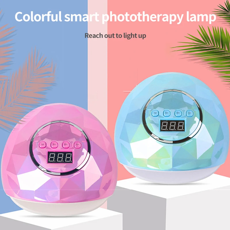 4 Gears 86W LED Digital Display Intelligent Nail Dryer Machine Baking Lamp For Manicure Sun UV Nail Lamp Nail Phototherapy Lamp
4 Gears 86W LED Digital Display Intelligent Nail Dryer Machine Baking Lamp For Manicure Sun UV Nail Lamp Nail Phototherapy Lamp