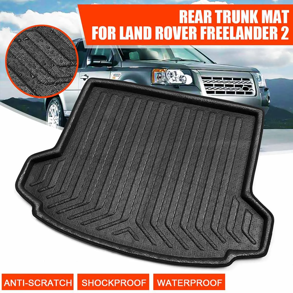 1X New Rear Trunk Cargo Boot Liner Mat For Land Rover Freelander 2 2006 2007 2008 2009 2010 2011 2012 2013 2014 2015
1X New Rear Trunk Cargo Boot Liner Mat For Land Rover Freelander 2 2006 2007 2008 2009 2010 2011 2012 2013 2014 2015