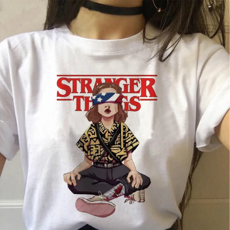 Stranger Things season 3 T Shirt Women Upside Down Tshirt Eleven Female Graphic grunge T-shirt femme tee Shirts funny clothing
Stranger Things season 3 T Shirt Women Upside Down Tshirt Eleven Female Graphic grunge T-shirt femme tee Shirts funny clothing