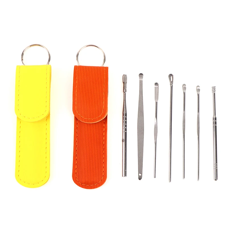 7pcs/pack Earpick Sticks Earwax Remover Curette Ear Cleaner Wax Removal Tool Ear Pick Cleaning Ear Health Care
7pcs/pack Earpick Sticks Earwax Remover Curette Ear Cleaner Wax Removal Tool Ear Pick Cleaning Ear Health Care