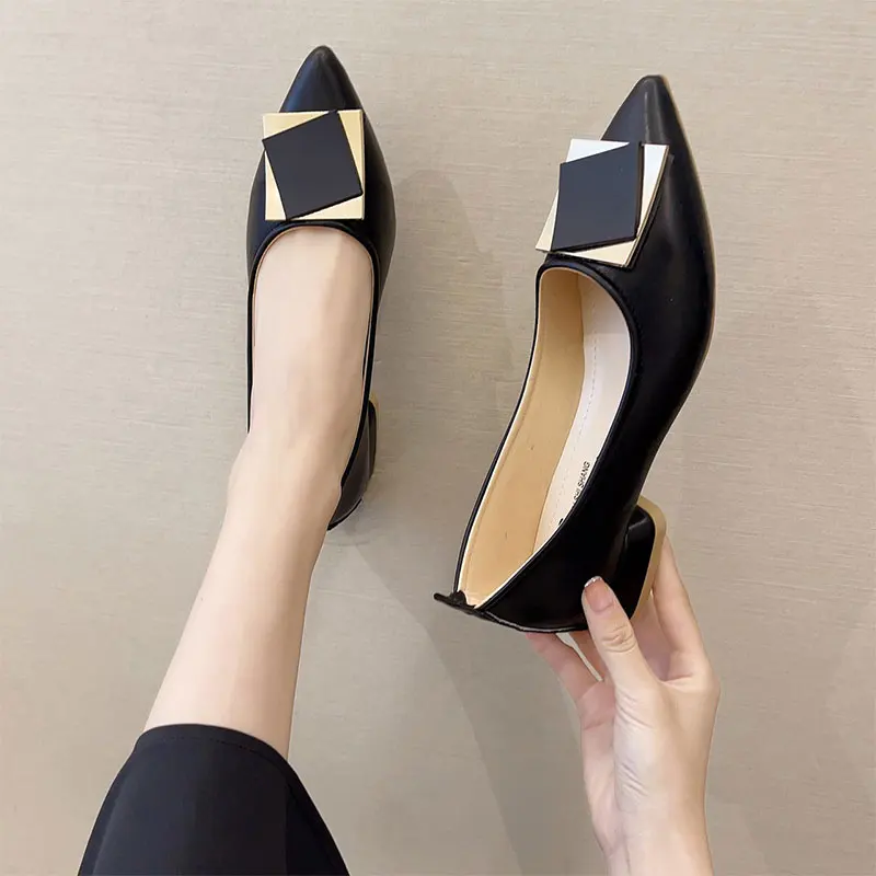 Summer Women's Shoes 2021 Shallow Mouth High Heels Pointed Toe Branded Pumps All-Match Chunky Sandals Lace-Up Footwear Slip On L
Summer Women's Shoes 2021 Shallow Mouth High Heels Pointed Toe Branded Pumps All-Match Chunky Sandals Lace-Up Footwear Slip On L