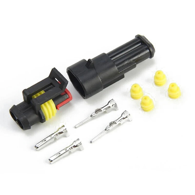 Two-Pin 2-Way Seal Car Boat Waterproof Electrical Wire Superseal Connector Kit CSV
Two-Pin 2-Way Seal Car Boat Waterproof Electrical Wire Superseal Connector Kit CSV