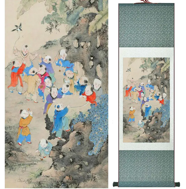 YanBolong hundreds of kids painting home office decoration painting living room painting No.033117
YanBolong hundreds of kids painting home office decoration painting living room painting No.033117